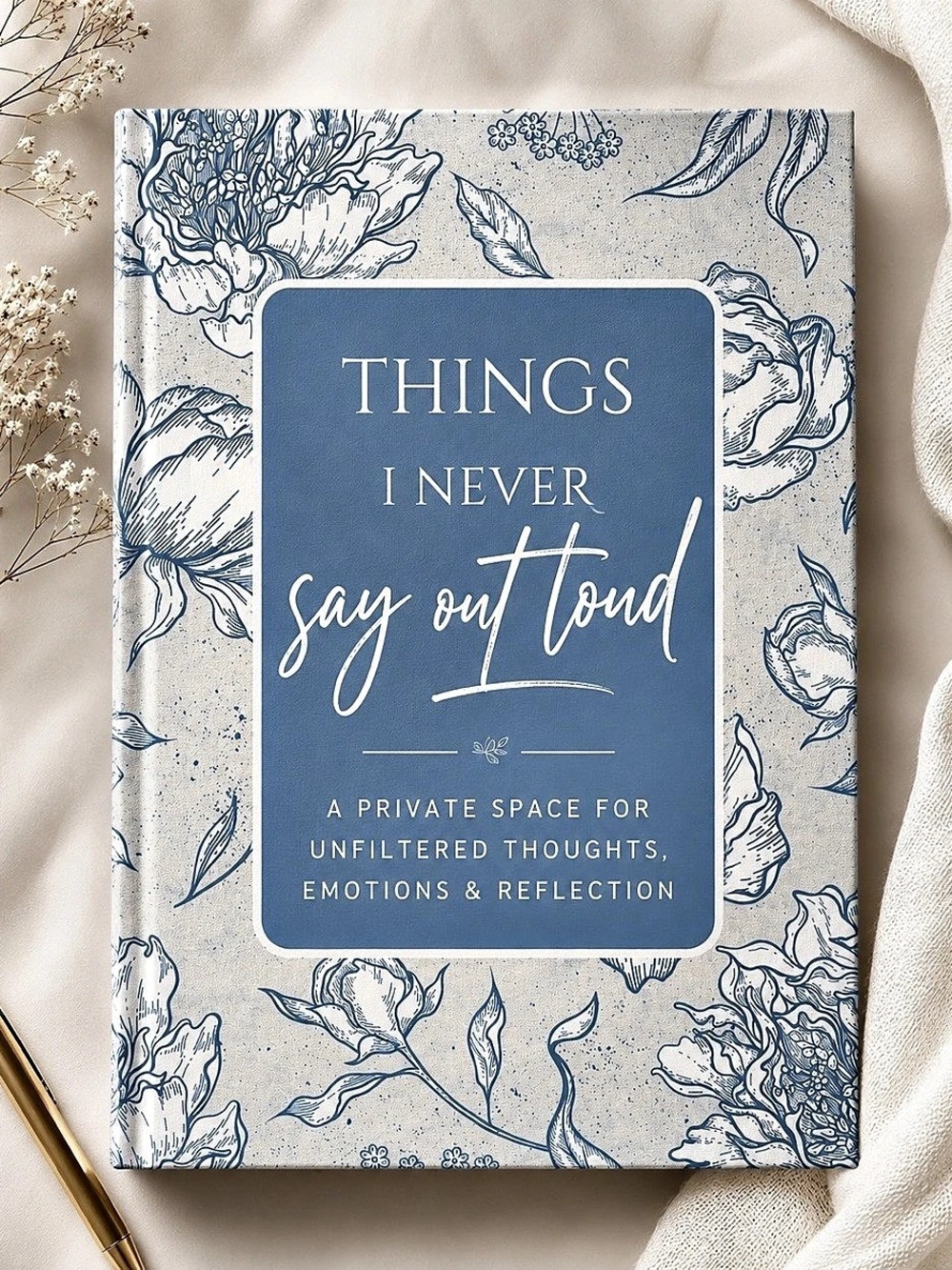 Mental Health Hardcover Journal, Gift, NEW